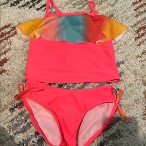 Cat & Jack Pink Swimsuit Set